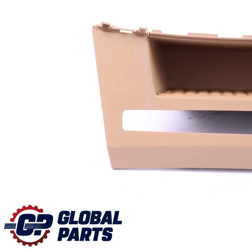 BMW 5 Series 4 E60 E61 Centre Cover Dashboard Dash Storage Frame Trim Beige