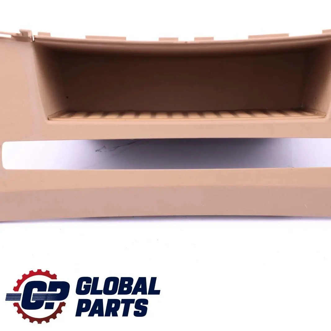 BMW 5 Series 4 E60 E61 Centre Cover Dashboard Dash Storage Frame Trim Beige