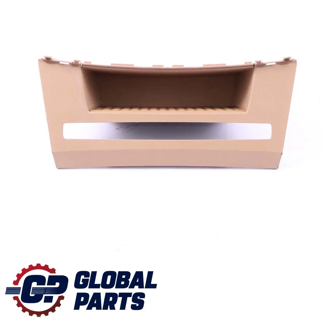 BMW 5 Series 4 E60 E61 Centre Cover Dashboard Dash Storage Frame Trim Beige