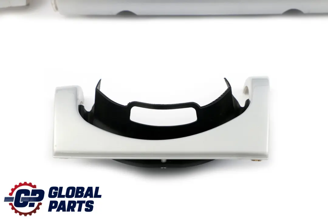 BMW Mini Cooper 3 R50 R53 Set Dashboard Panel Trim Strip Cover White Silver