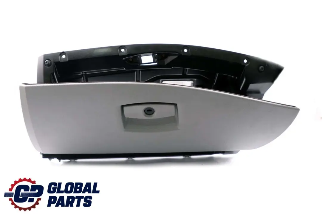 BMW 5 Series E60 E61 LCI Dashboard Glove Box Passenger Side Grey Leather 7063516