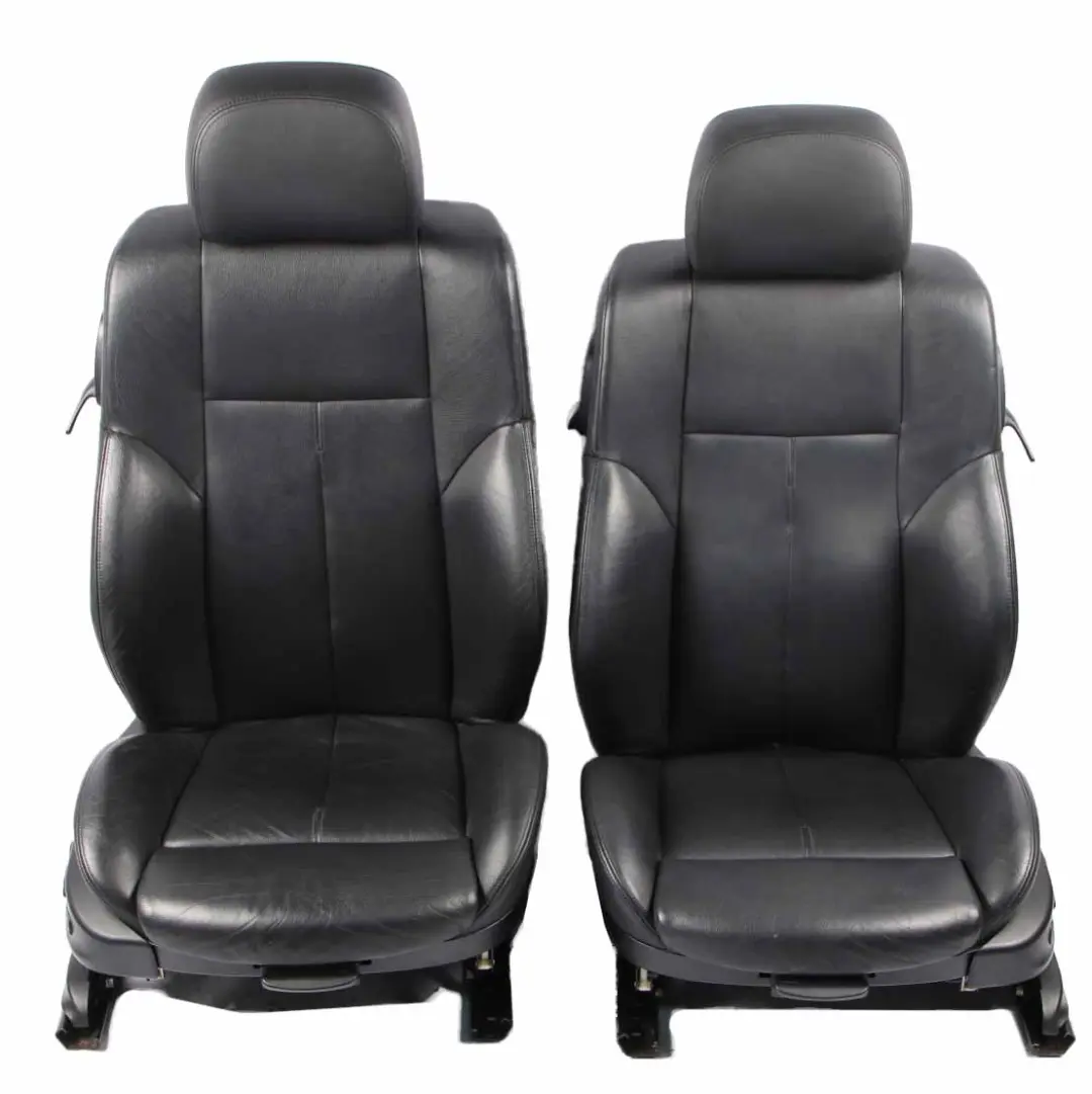 BMW E63 Seats Black Leather Dakota Interior Front Rear Seat Electric Memory