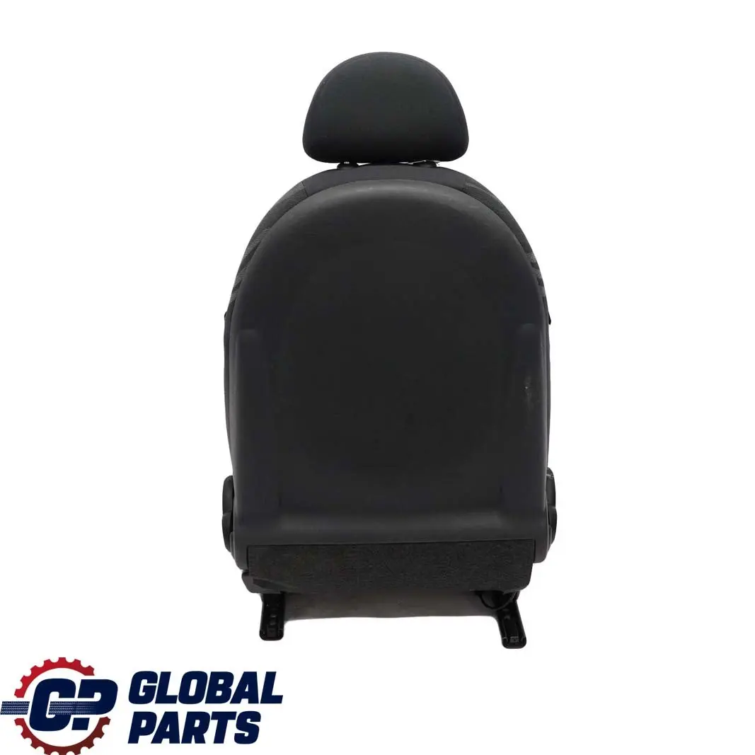 Mini Cooper One R50 Front Left N/S Seat Cloth Aqua Panther Black Passenger