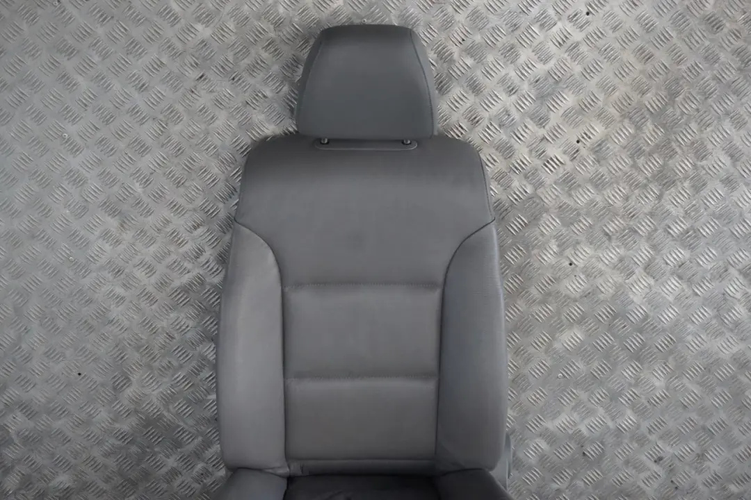 BMW 5 Series E60 E61 Heated Grey Leather Front Left N/S Seat Passenger Side