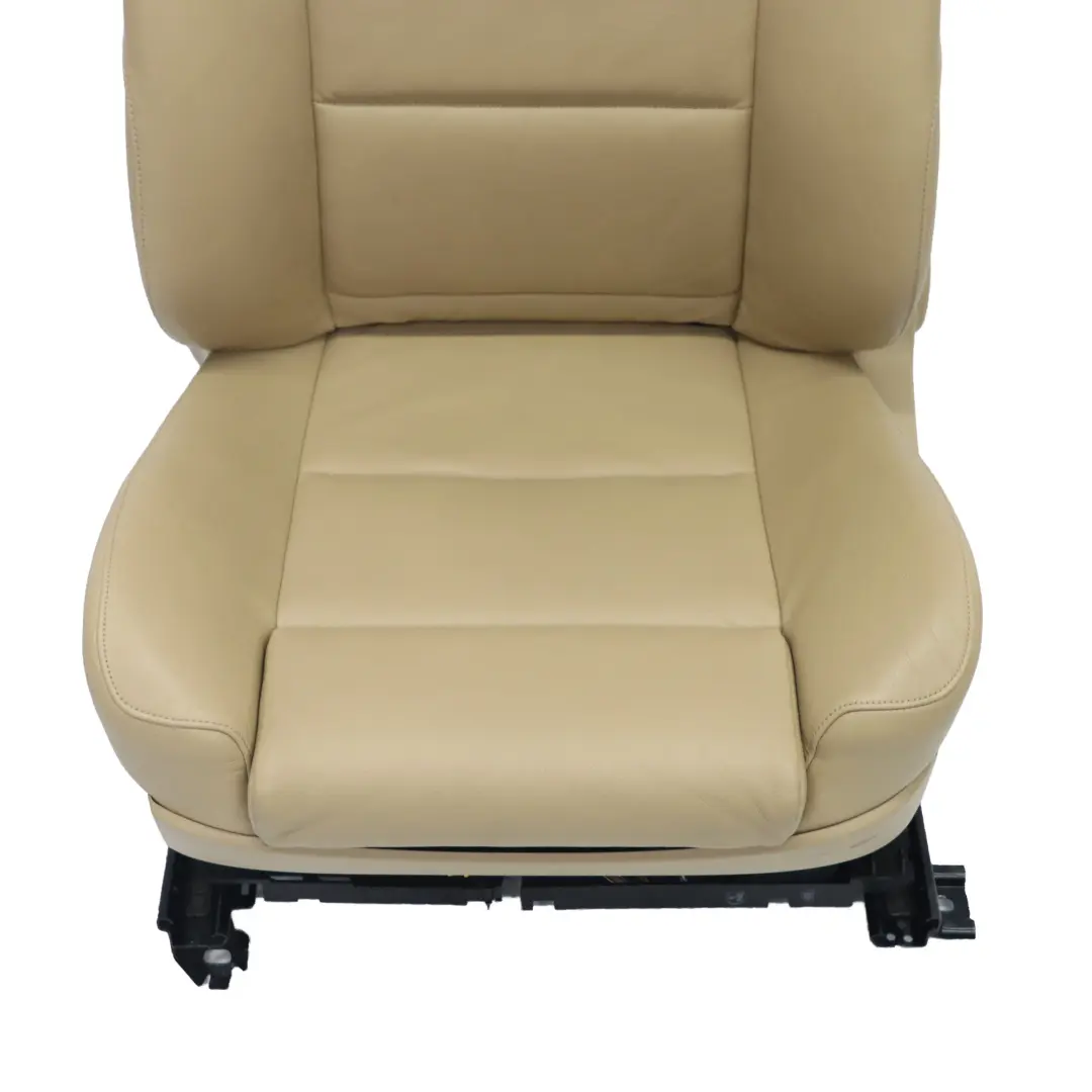 Front Seat BMW E60 E61 M Sport Leather Dakota Beige Left N/S Memory