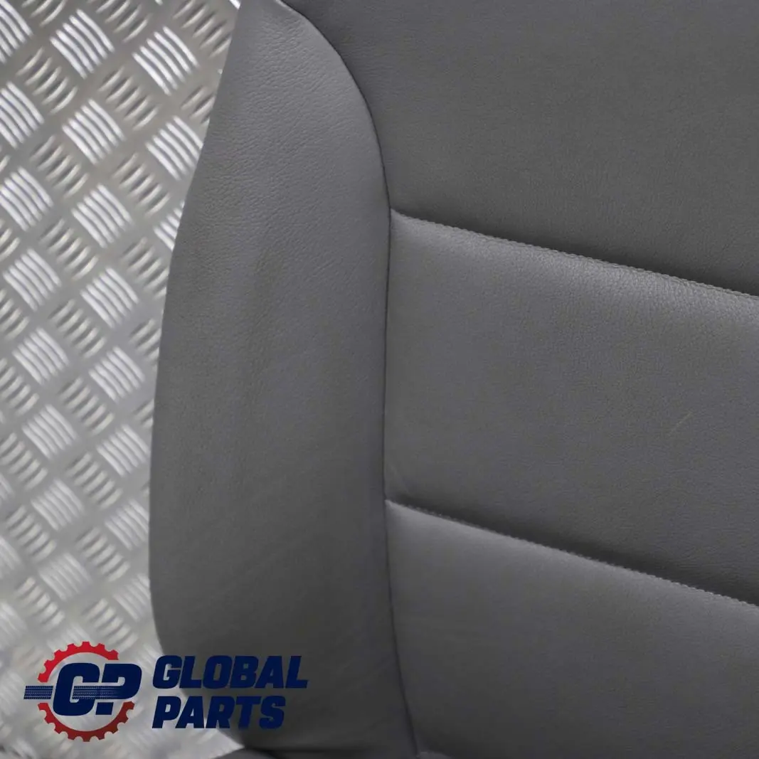 BMW 5 Series E60 E61 Grey Leather Front Left N/S Seat