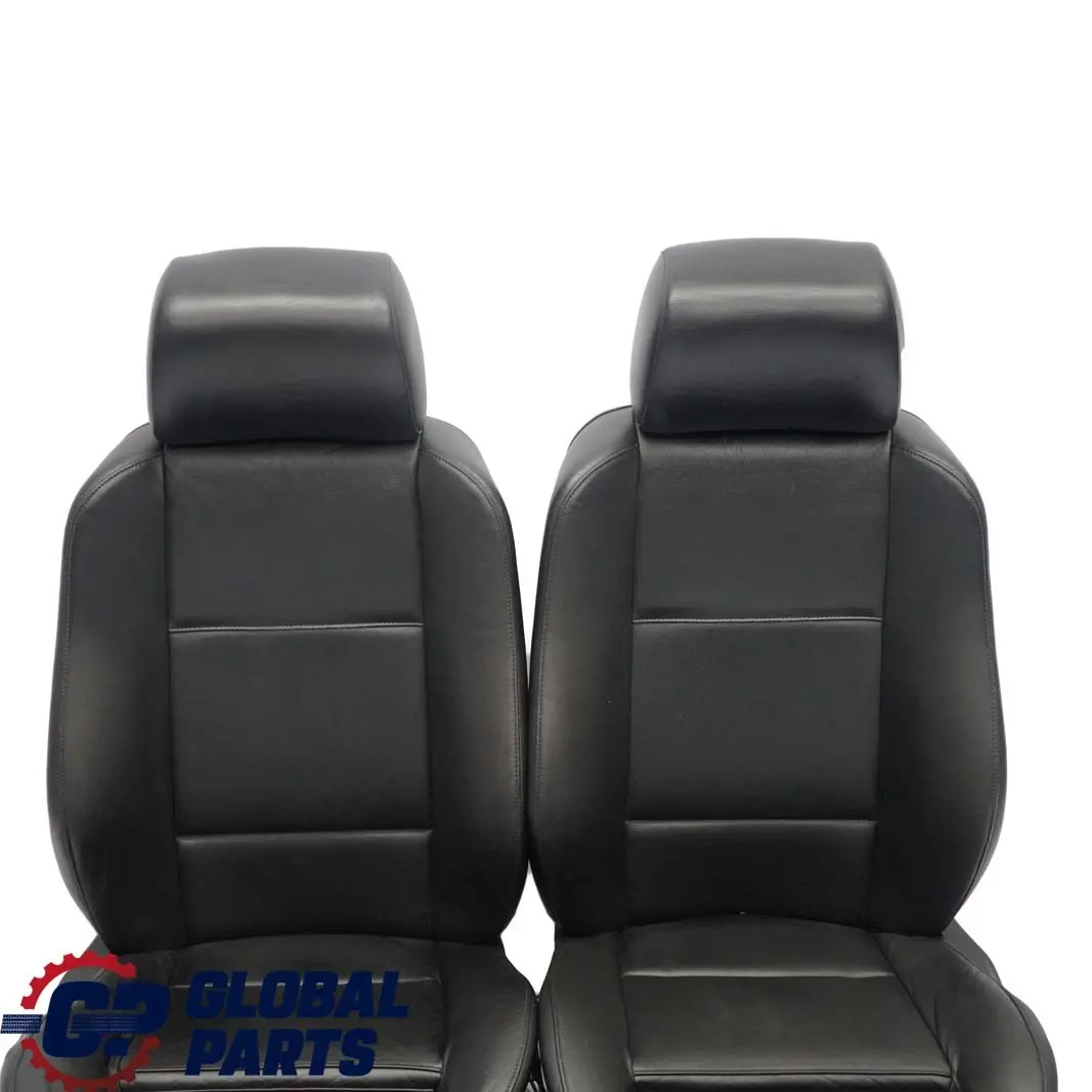 BMW X5 E53 Sport Black Leather Front Left Right Seat Seats Electric Memory