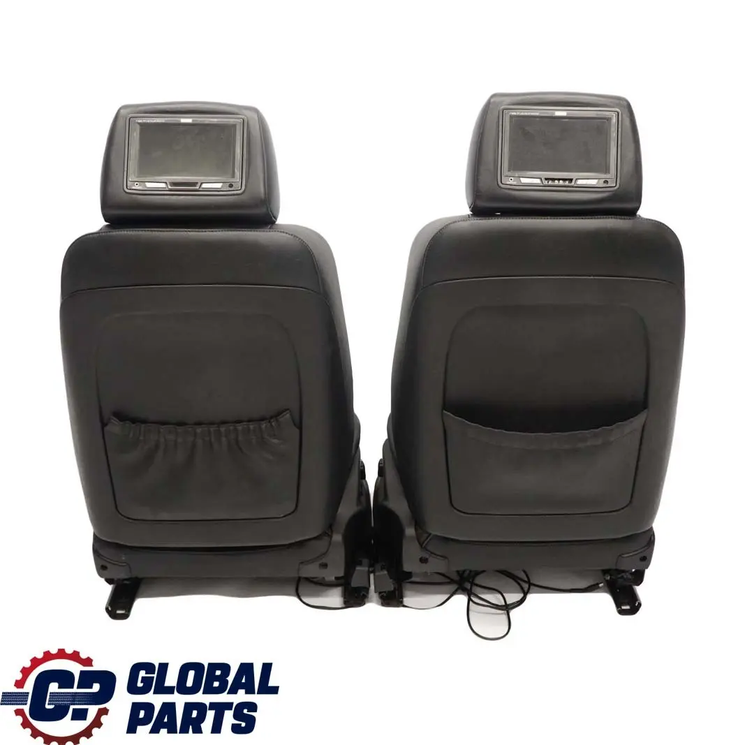 BMW X5 E53 Sport Black Leather Front Left Right Seat Seats Electric Memory