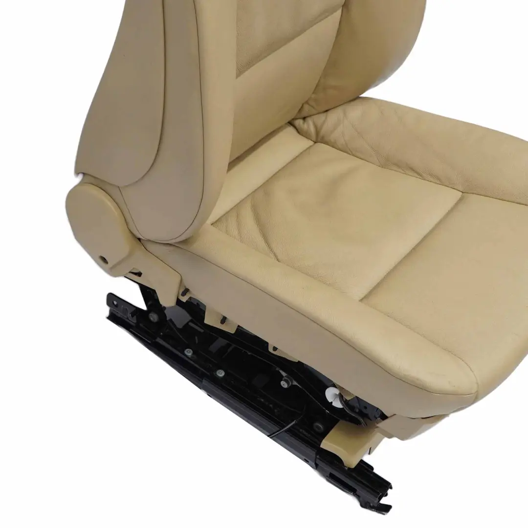 Front Seat BMW E60 E61 Heated Leather Dakota Beige Left N/S Memory