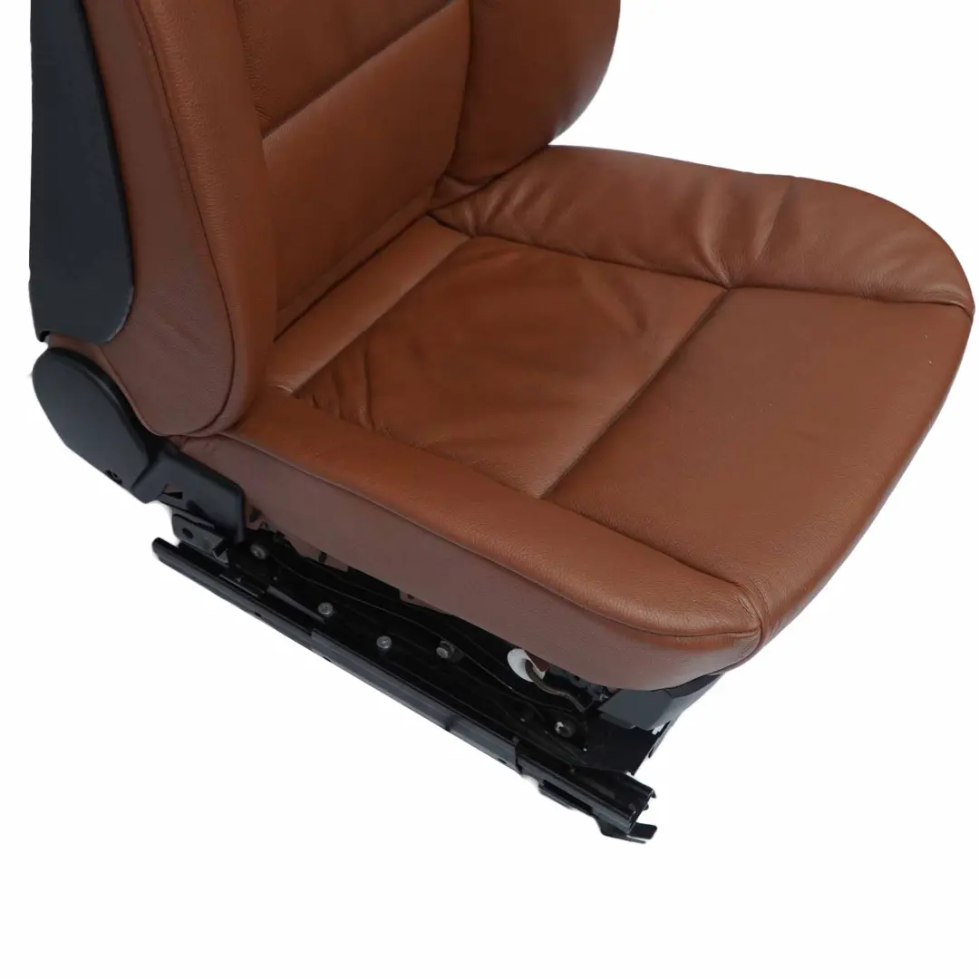 Front Seat BMW E60 E61 Leather Dakota Kastanienbraun Left N/S Memory