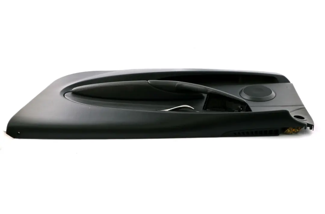 BMW 6 Series E63 E64 Front Right O/S Door Card Leather Trim Panel Black