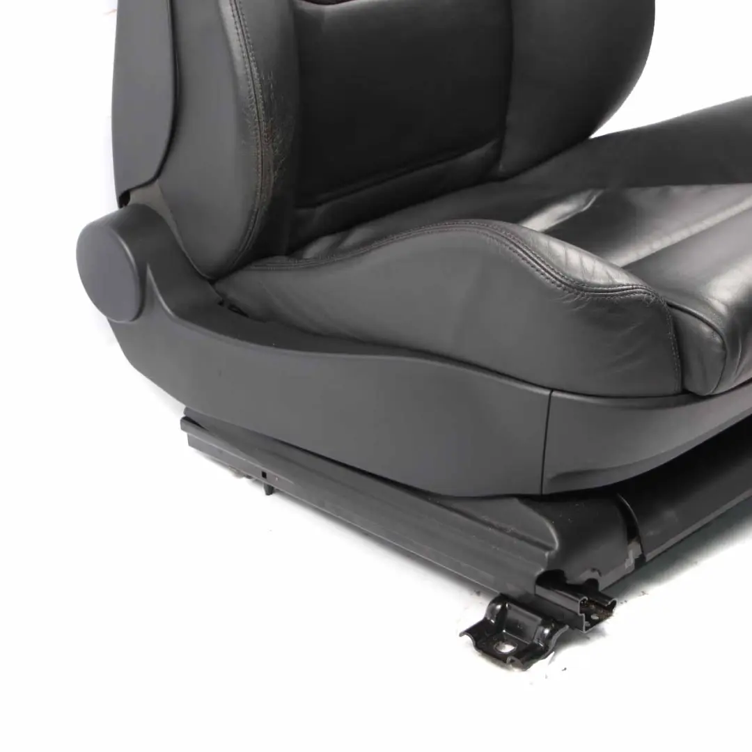 Front Seat BMW E65 Heated Sport Pearl Black Leather Right O/S Memory