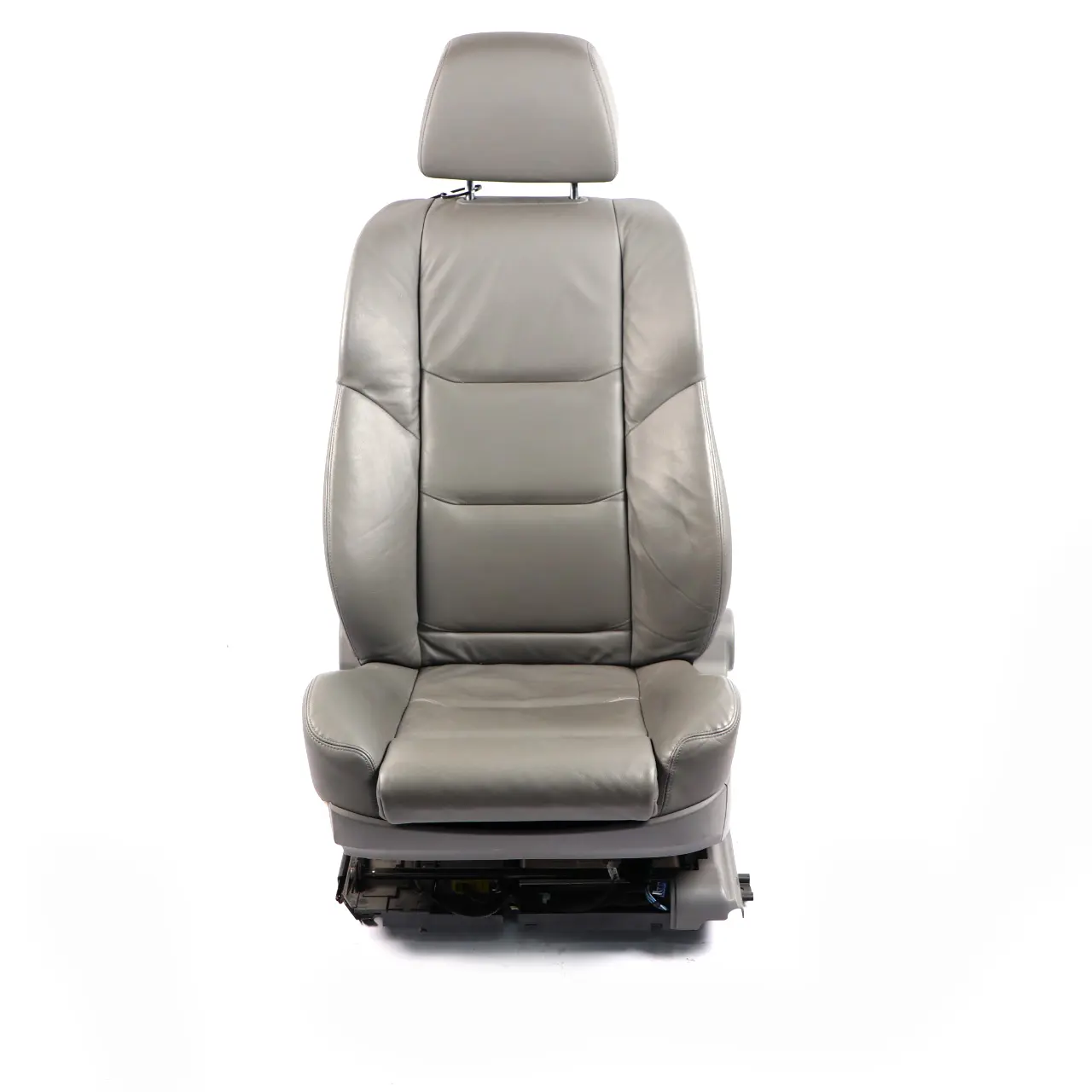 Front Seat BMW E65 Left N/S M-Sport Flannel Grey Leather Pearl Memory Interior