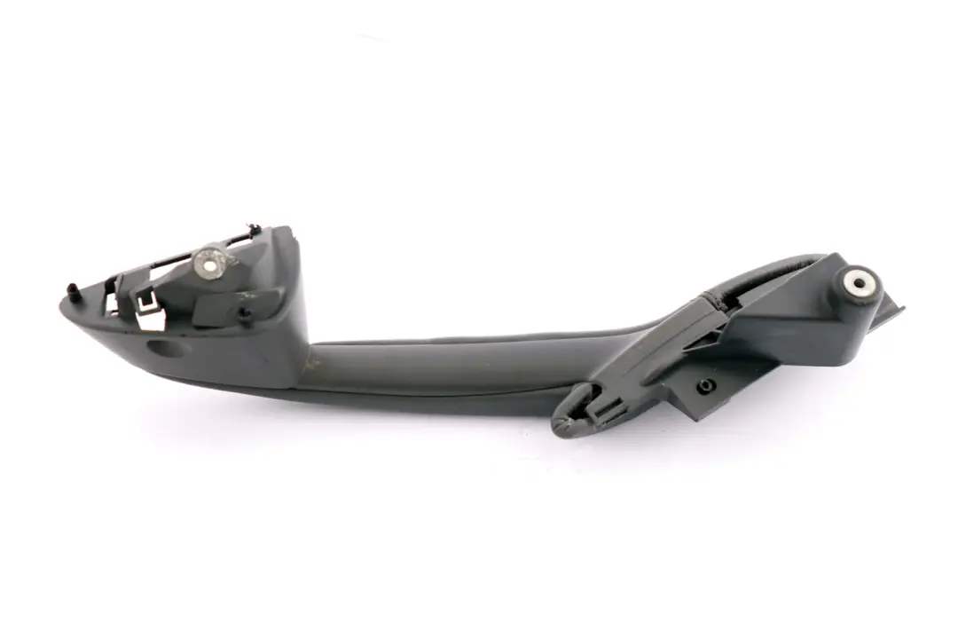 BMW 6 Series E63 E64 Front Interior Door Handle Leather Left N/S Grey 7115517