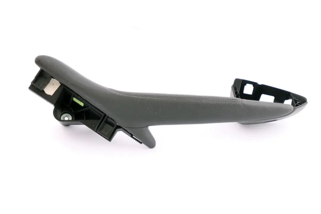 BMW 6 Series E63 E64 Front Interior Door Handle Leather Left N/S Grey 7115517
