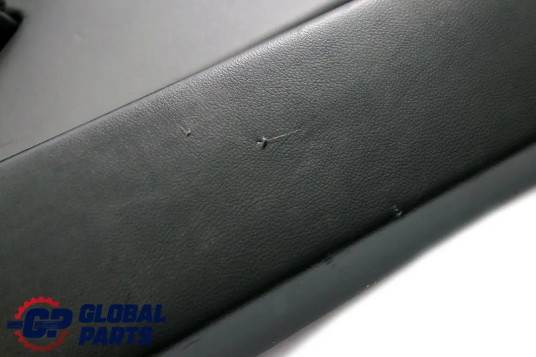 BMW 6 Series E63 E64 Front Left N/S Door Card Leather Pearl Trim Panel Black