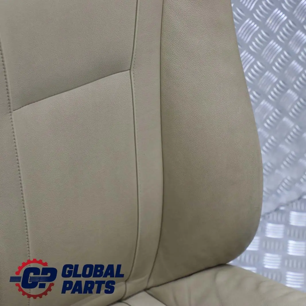 BMW E65 Heated Beige Leather Front Left Right N/O/S Seats Seat Electric Memory