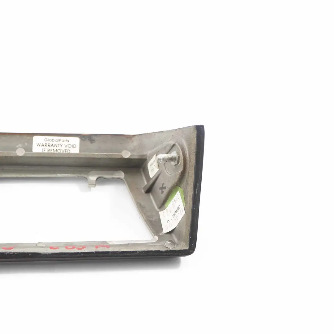 BMW E65 E66 Dashboard Cover Wood Panel Trim Right O/S Vavona Grau Grey 7117558