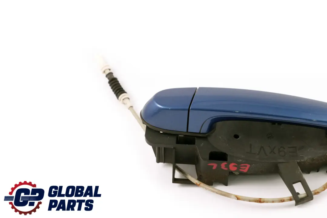 BMW 3 Series E92 E93 Complete Front Right Grab Handle O/S Montegoblau Blue