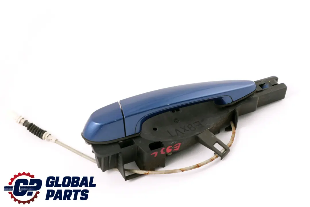 BMW 3 Series E92 E93 Complete Front Right Grab Handle O/S Montegoblau Blue