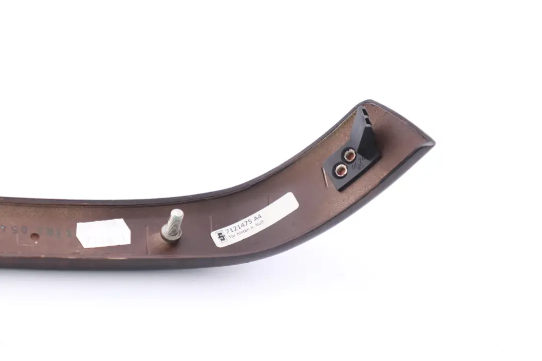 BMW 3 Series 2 E90 E91 Trim Door Rear Left N/S Strip Wood Burr Walnut 7121475