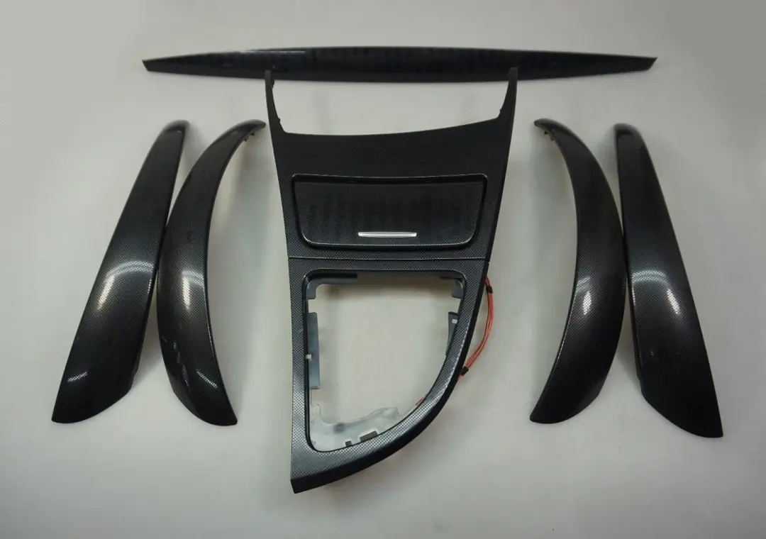 Gomera Black Interior Trim Set Ashtray Dashboard BMW 1 Series E87 Cover - SKU rhd-7124752-3 - Part number 7124752