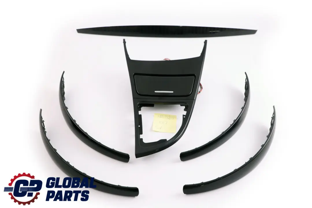 BMW 1 Series E87 Gomera Black Interior Trim Set Ashtray Dashboard Dash Strip
