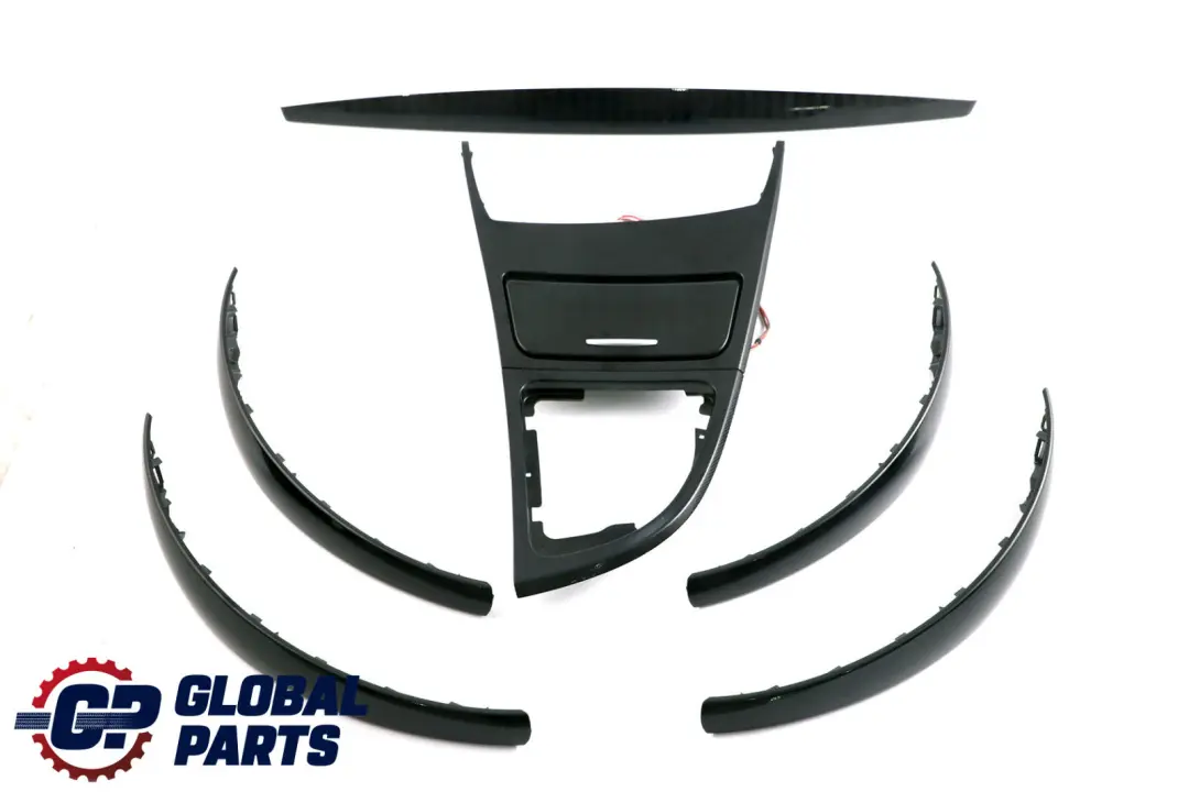 BMW 1 Series E87 Gomera Black Interior Trim Set Ashtray Dashboard Dash Strip