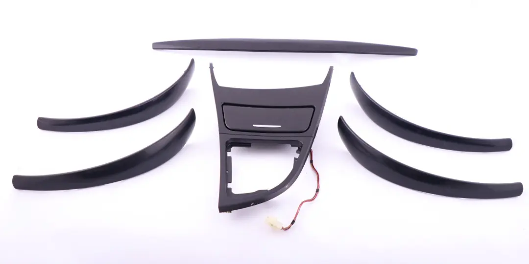 BMW E87 Cover Gomera Black Carbon Interior Trim Set Ashtray Dashboard
