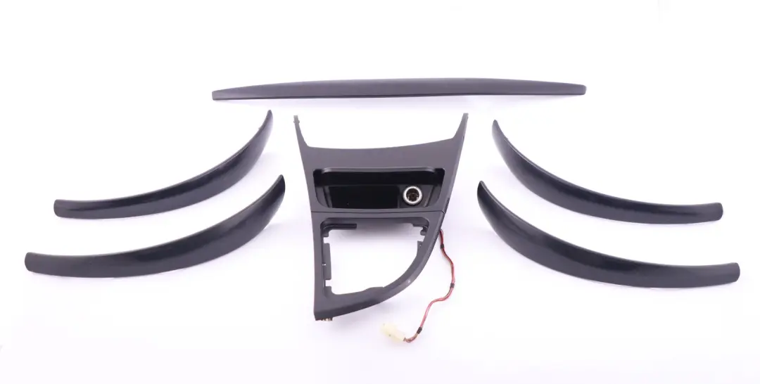 BMW E87 Cover Gomera Black Carbon Interior Trim Set Ashtray Dashboard