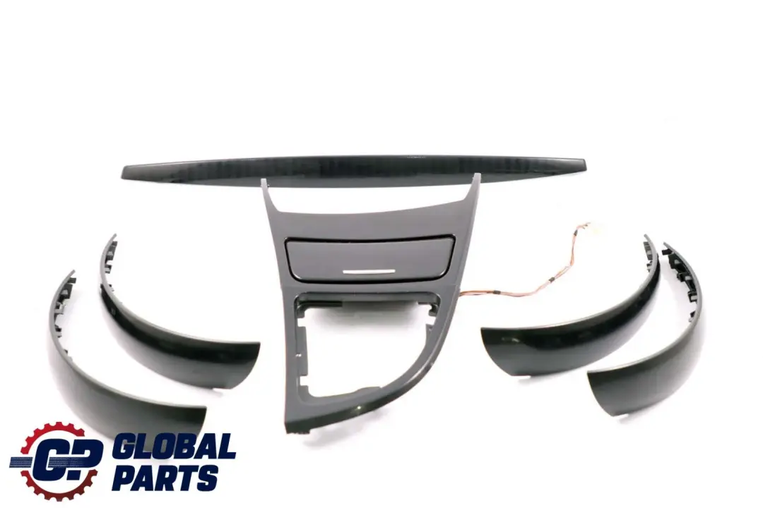 BMW 1 Series E87 Carbon Effect Gomera Black Interior Ashtray Trim Set Dashboard