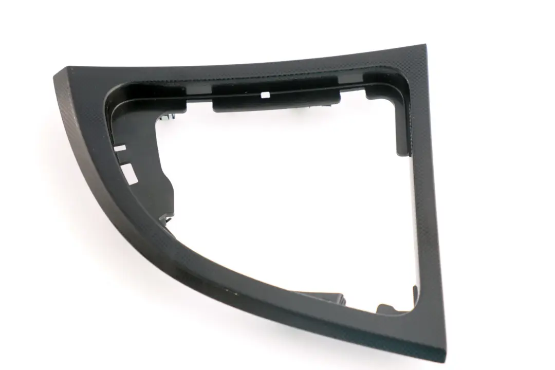 BMW 1 Series 3 E87 Cover Gear Selector Shifting Decor Gomera Black Trim 7129144