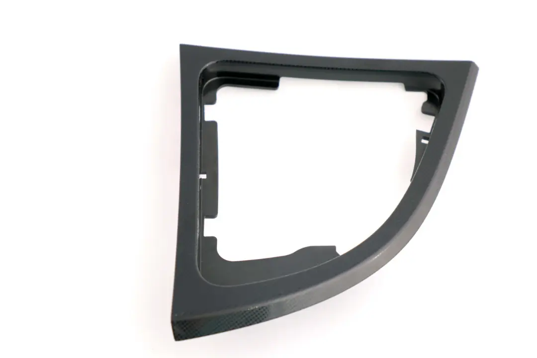 BMW 1 Series 3 E87 Cover Gear Selector Shifting Decor Gomera Black Trim 7129144