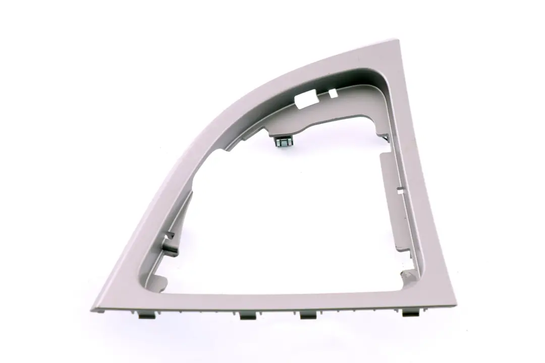 BMW 1 Series 3 E81 E87 Cover Gear Shifting Decor Titan 90 Silver 7129144