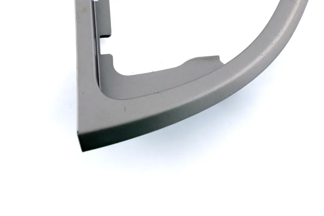 BMW 1 Series 3 E81 E87 Cover Gear Shifting Decor Titan 90 Silver 7129144