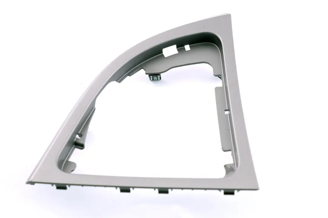 BMW 1 Series 3 E81 E87 Cover Gear Shifting Decor Titan 90 Silver 7129144