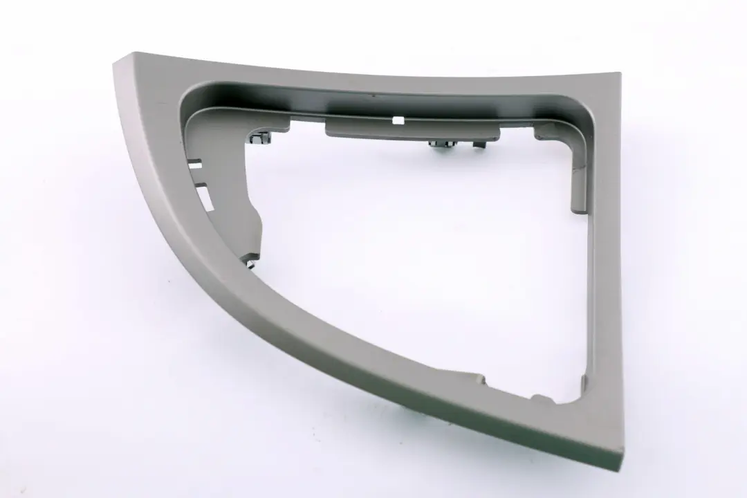 BMW 1 Series 3 E81 E87 Cover Gear Shifting Decor Titan 90 Silver 7129144