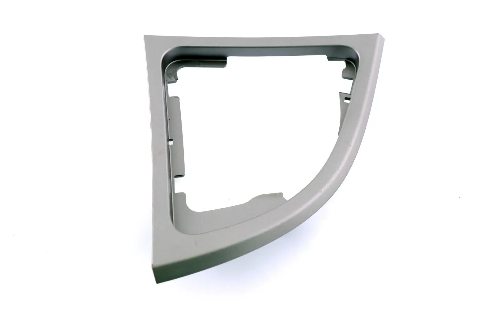 BMW 1 Series 3 E81 E87 Cover Gear Shifting Decor Titan 90 Silver 7129144