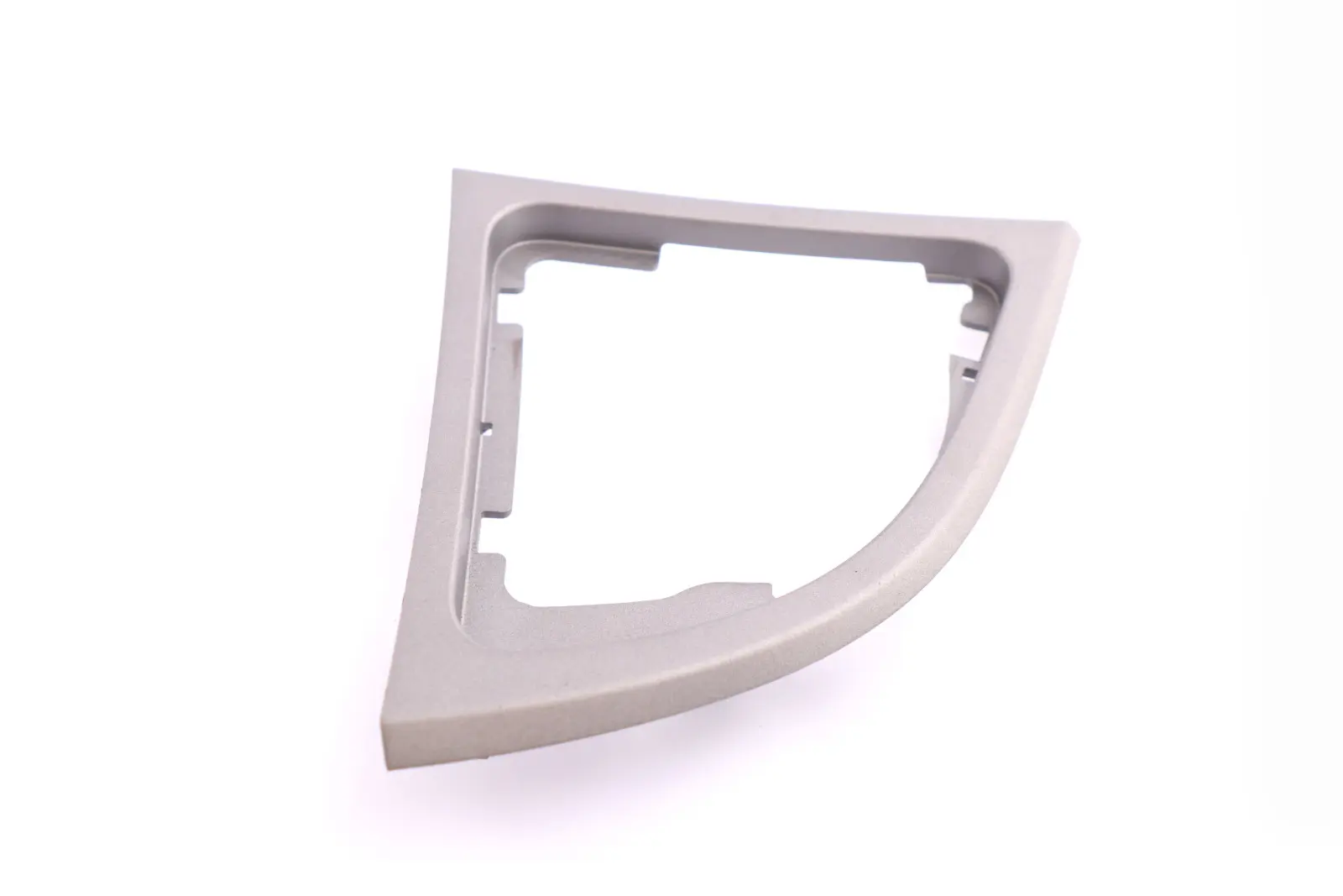 BMW 1 Series 7 E87 Cover Trim Gear Shifting Decor Silver Titan Matt 7129144