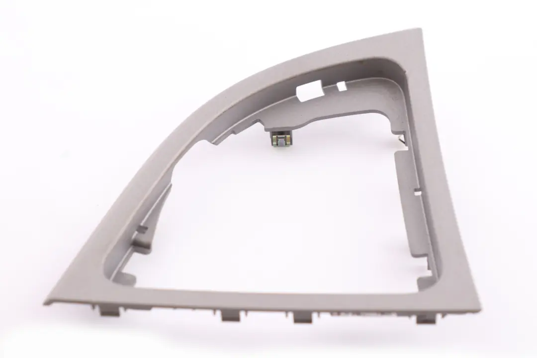 BMW 1 Series 8 E87 Cover Trim Gear Shifting Decor Silver Titan Matt 7129144