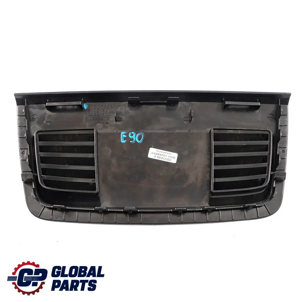 BMW 3 E90 E91 E92 E93 Cover Trim Panel Dashboard Dash Air Heater Vent 7130752