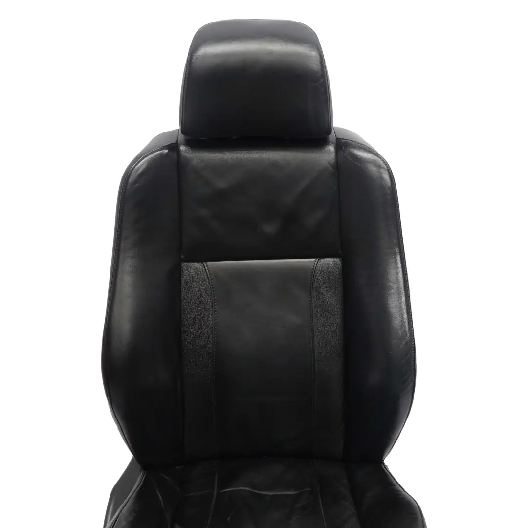 BMW X5 Series E53 Heated Sport Front Right O/S Black Leather Seat Driver Side