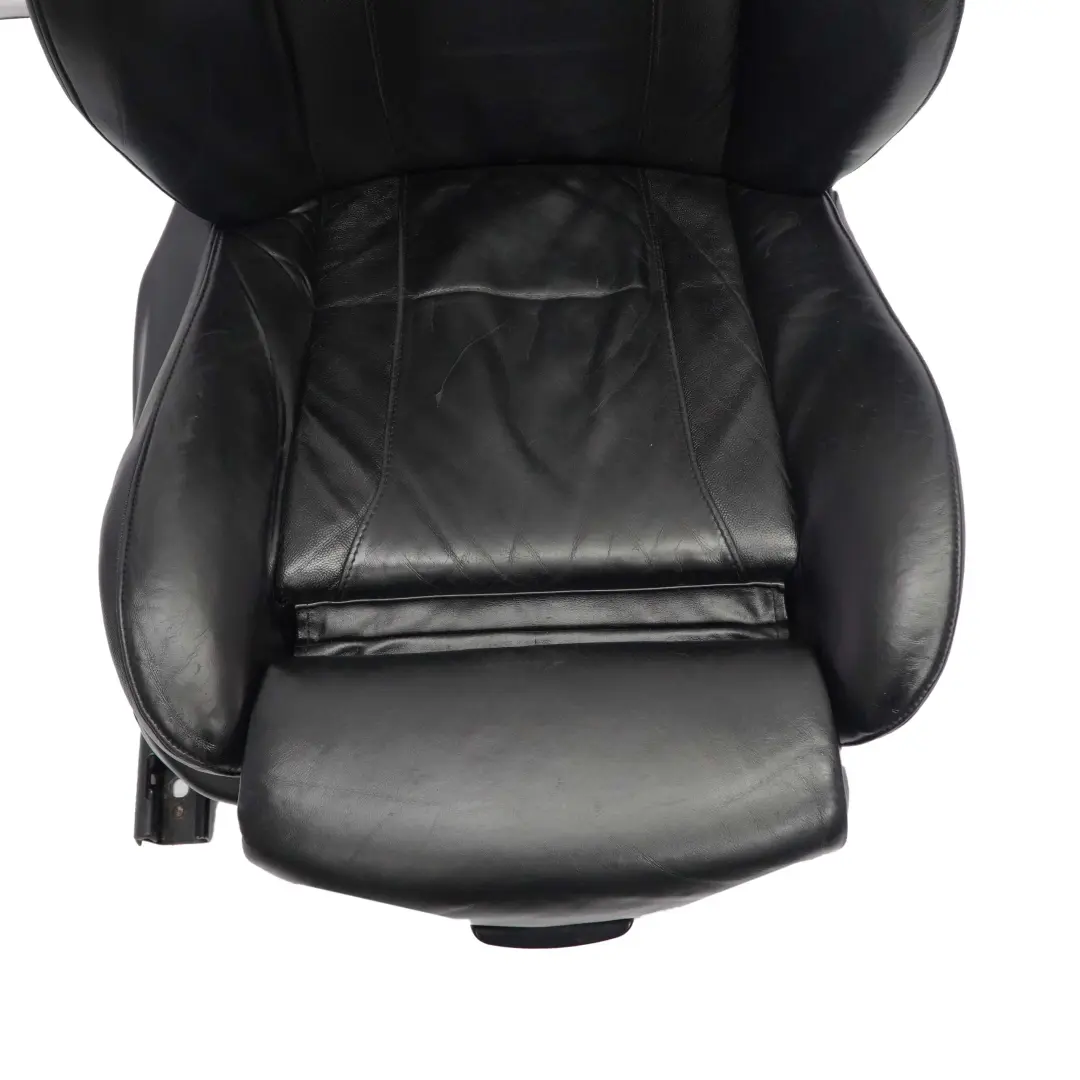 BMW X5 Series E53 Heated Sport Front Right O/S Black Leather Seat Driver Side