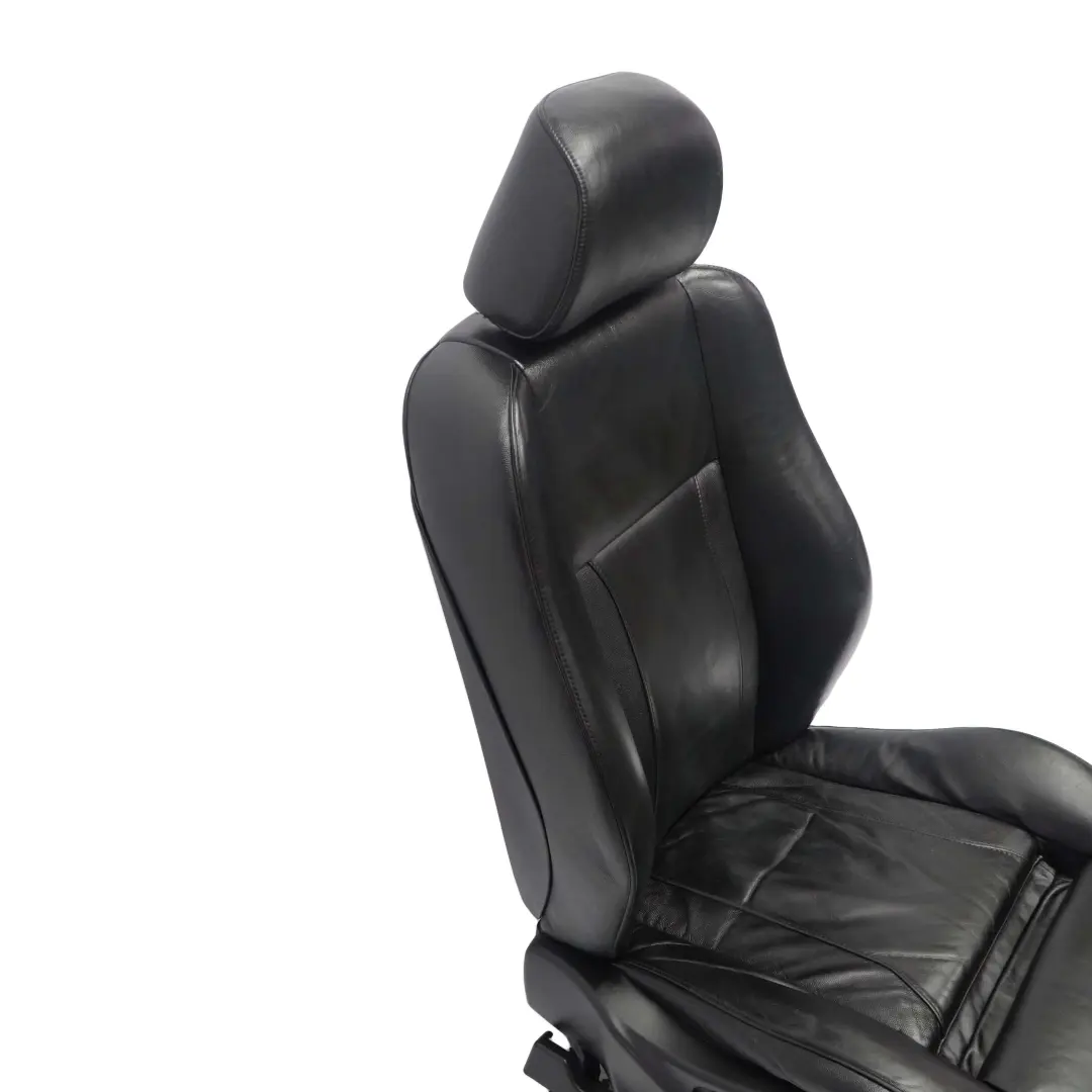 BMW X5 Series E53 Heated Sport Front Right O/S Black Leather Seat Driver Side