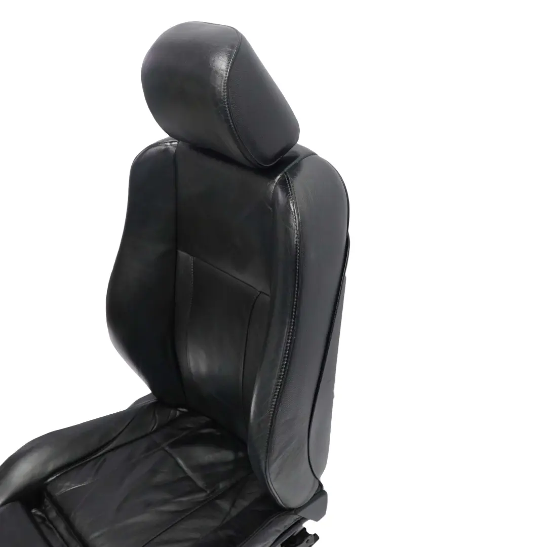 BMW X5 Series E53 Heated Sport Front Right O/S Black Leather Seat Driver Side