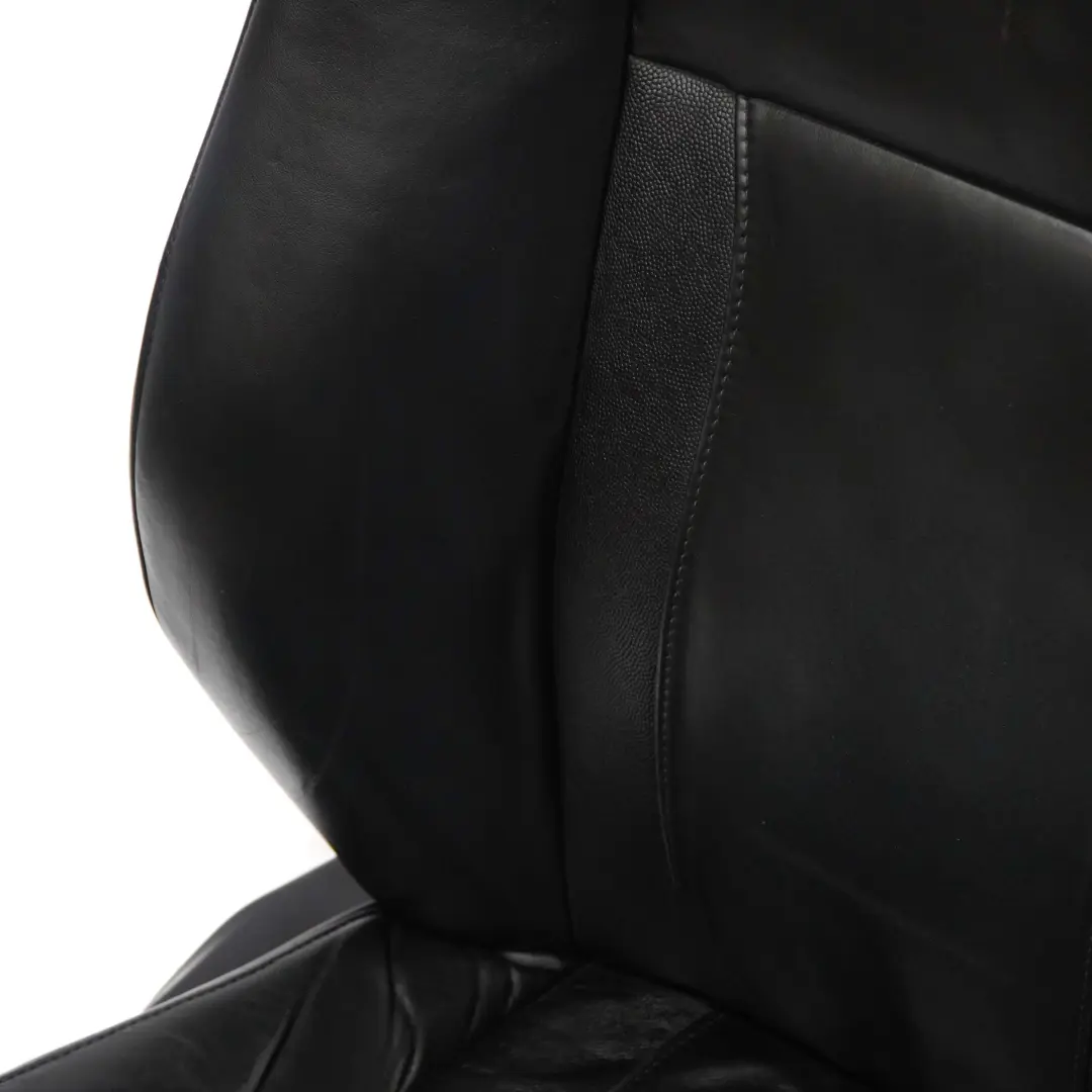 BMW X5 Series E53 Heated Sport Front Right O/S Black Leather Seat Driver Side