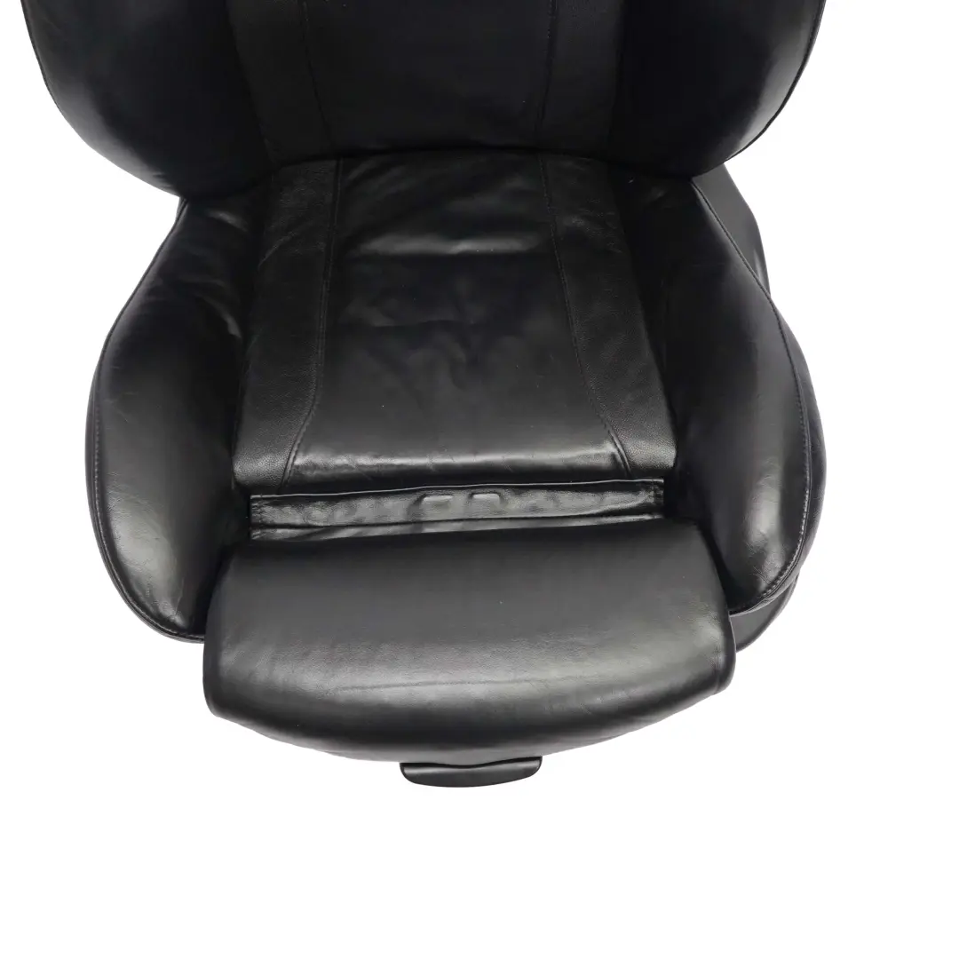 BMW X5 Series E53 Heated Sport Front Left N/S Black Leather Seat Passenger Side