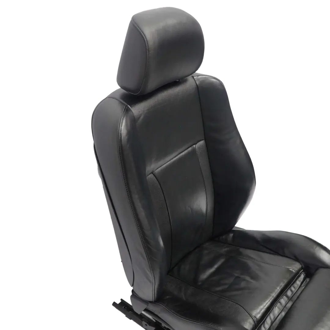 BMW X5 Series E53 Heated Sport Front Left N/S Black Leather Seat Passenger Side