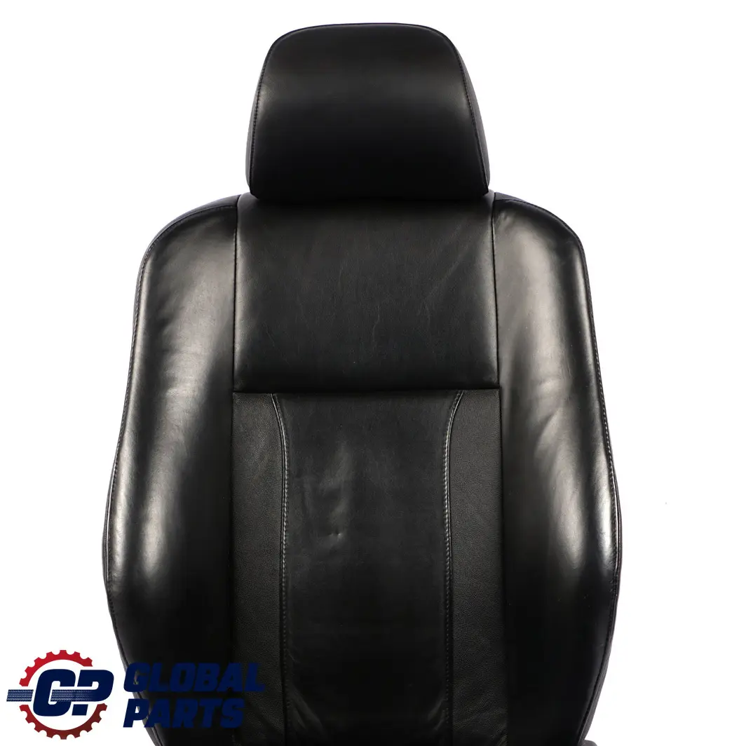 BMW X5 Series E53 Heated Sport Front Left N/S Black Leather Seat Passenger Side