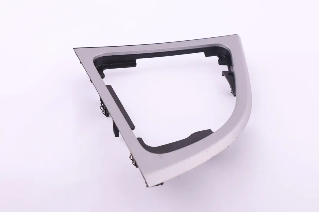 BMW 1 Series 1 E87 Cover Gear Shift Trim Aluminium Kodiak Silber 7131629
